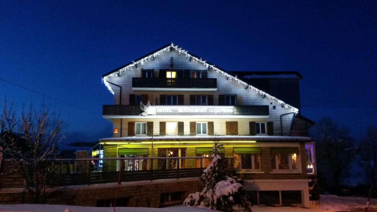 Hotel Restaurant Le Yeti Les Rousses Exteriör bild